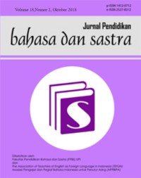 Jurnal pendidikan bahasa dan sastra